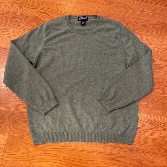 Lands’ End Women’s Heathered Cashmere Sweater, Size L - Picture 4 of 9